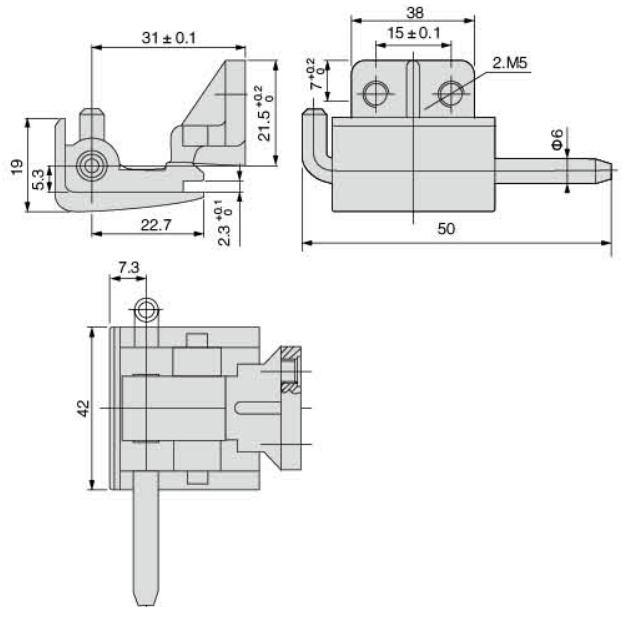 Mode CL255 cabinet hinge for equipment mechanical 01