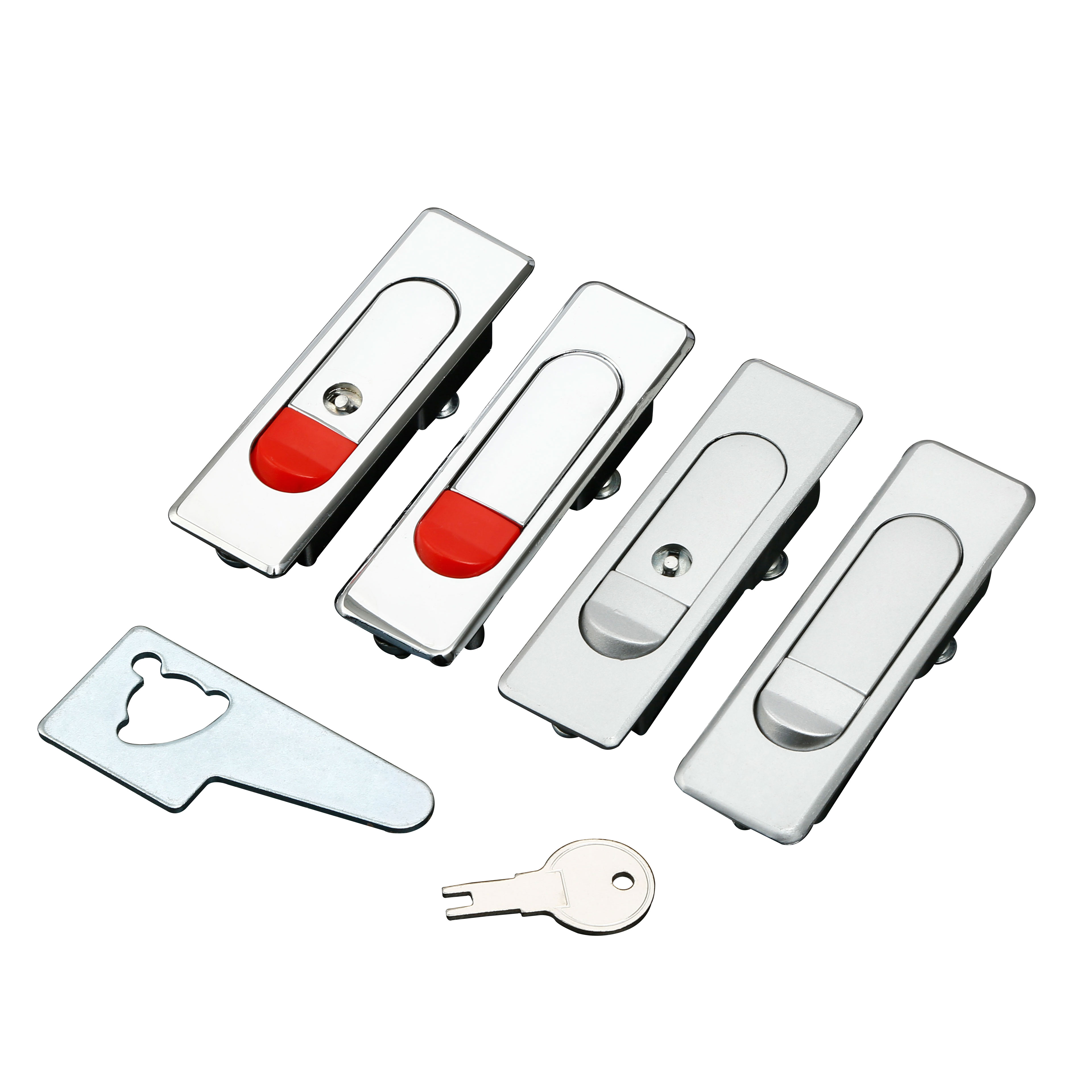 China MS509 Industrial waterproof panel flat door lock with push